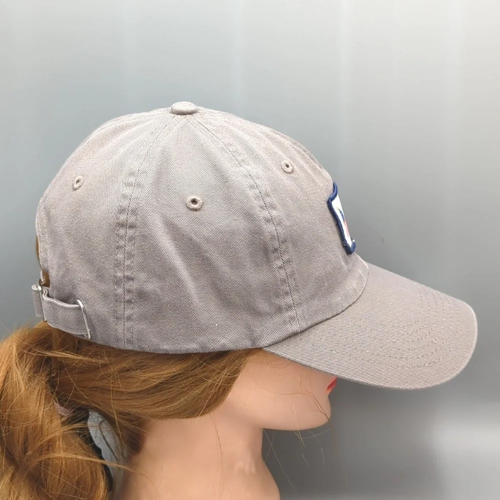 Imperial South Carolina USA Crossed Flags Strapback Hat Gray Golf Cap OSFA